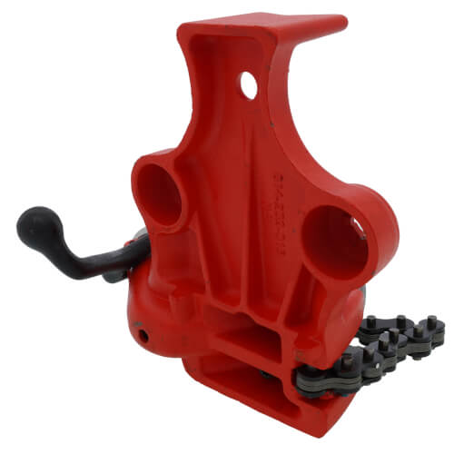 BC410A Top Screw Bench Chain Vise, 1/8" to 4" Capacity