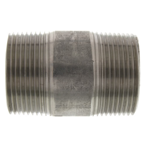 1-1/4" x 2-1/2" Stainless Steel Nipple