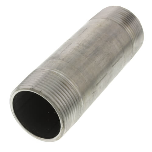 1-1/4" x 4-1/2" Stainless Steel Nipple
