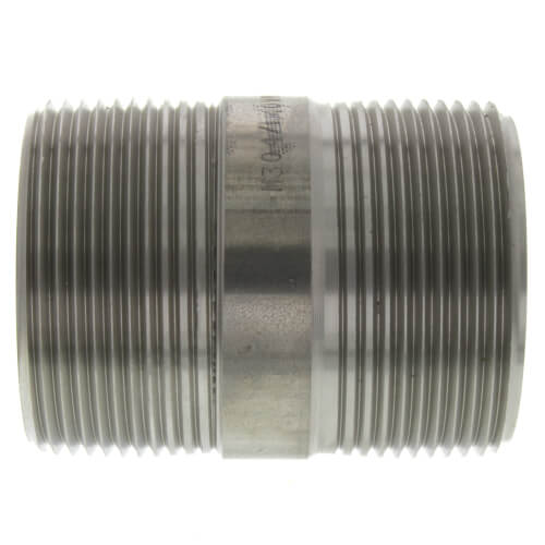 1-1/2" x 2-1/2" Stainless Steel Nipple