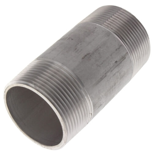 1-1/2" x 3-1/2" Stainless Steel Nipple