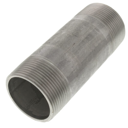 1-1/2" x 4-1/2" Stainless Steel Nipple