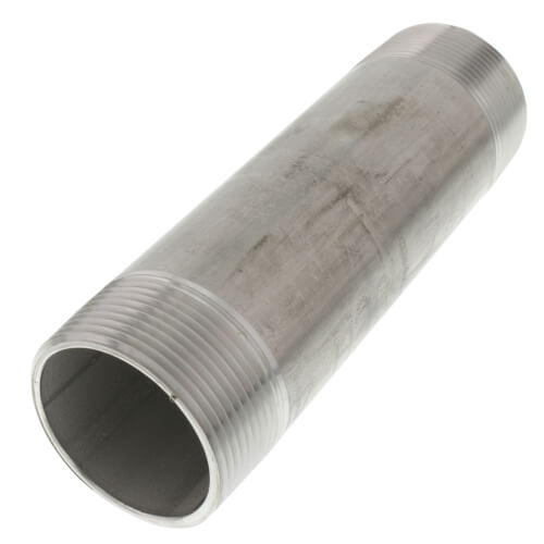 1-1/2" x 6" Stainless Steel Nipple