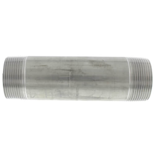 1-1/2" x 6" Stainless Steel Nipple