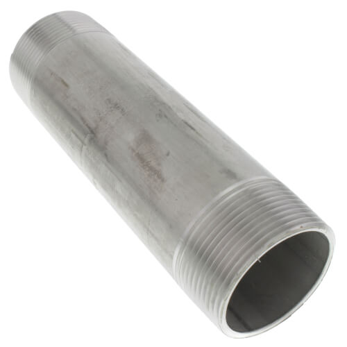 1-1/2" x 6" Stainless Steel Nipple