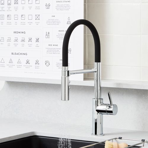 Catris Flexo Semi-Pro Pull-Down Dual-Spray Kitchen Faucet - Chrome, 402447 3 Catris Flexo Semi-Pro Pull-Down Dual-Spray Kitchen Faucet - Chrome, 402447