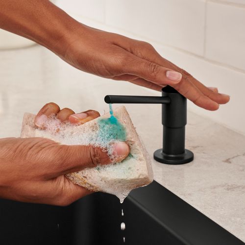 Torre Soap Dispenser - Coal Black, 402572 2 Torre Soap Dispenser - Coal Black, 402572