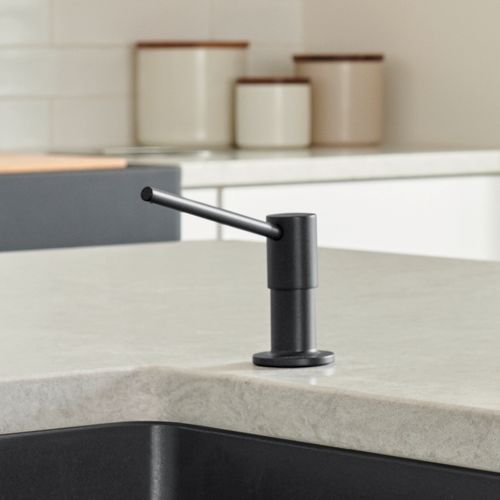 Torre Soap Dispenser - Coal Black, 402572 3 Torre Soap Dispenser - Coal Black, 402572