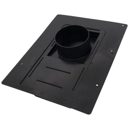 4" x 8' UL 181 Class 1 Air Connector Bath Fan Exhaust Through the Roof Vent Kit