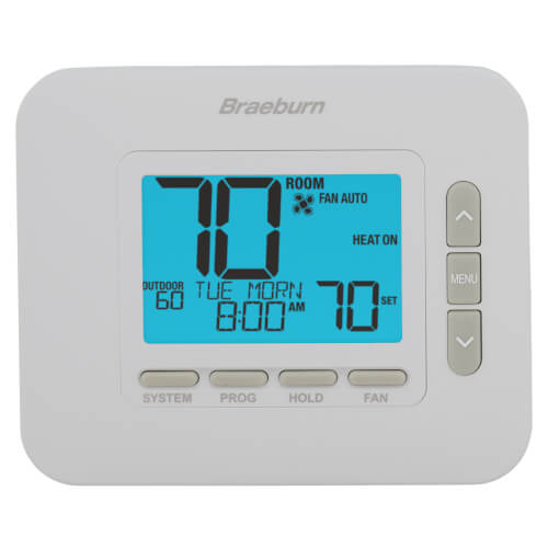 7 Day Programmable Thermostat (2 Heat/1 Cool) - Premier Series