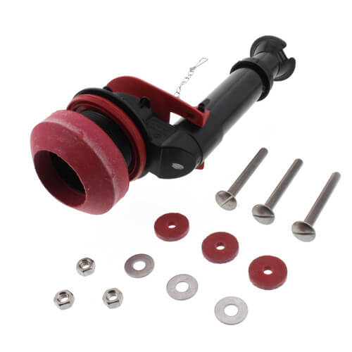 2" Adjustable Flush Valve Kit w/ Tank-to-Bowl Gasket & Hardware