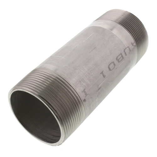 2" x 5-1/2" Stainless Steel Nipple