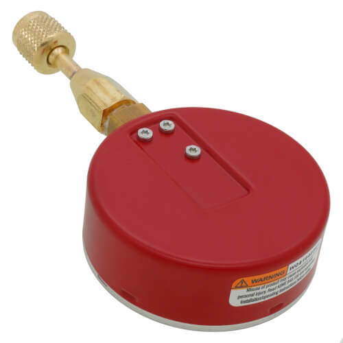 Red Pressure Refrigerant Gauge with 4812P Quick Coupler 3 Red Pressure Refrigerant Gauge with 4812P Quick Coupler
