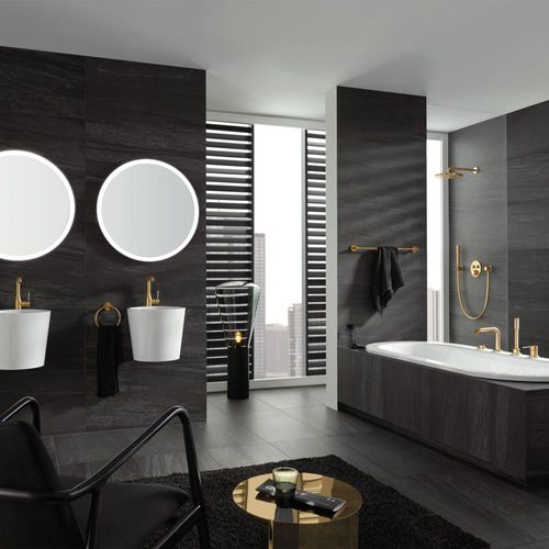 Essentials 24" Towel Bar (Chrome), 40366GN1 2 Essentials 24" Towel Bar (Chrome), 40366GN1