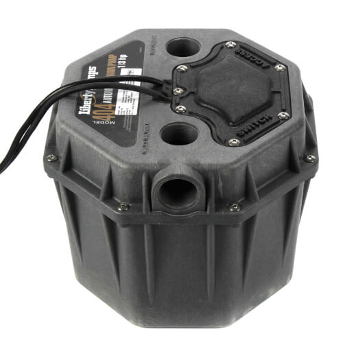 1/3 HP Residential Drain Pump - 115v - 10 ft Cord, 1-1/2" Connections