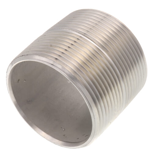 2-1/2" x Close Stainless Steel Nipple