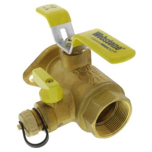 1-1/2" Threaded Isolator Flange with Drain