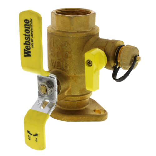 1-1/2" Threaded Isolator with Drain - High Velocity
