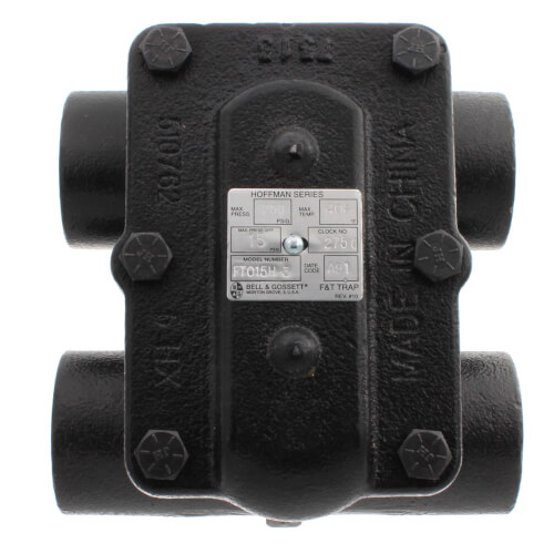 FT015H-5, 1-1/4" Float & Thermostatic Trap