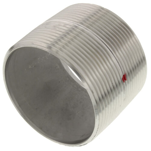 3" x Close Stainless Steel Nipple