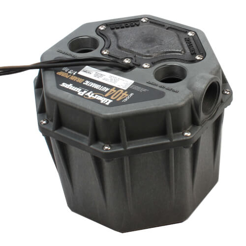 1/3 HP Residential Drain Pump - 115v - 10 ft Cord, 2" Connections