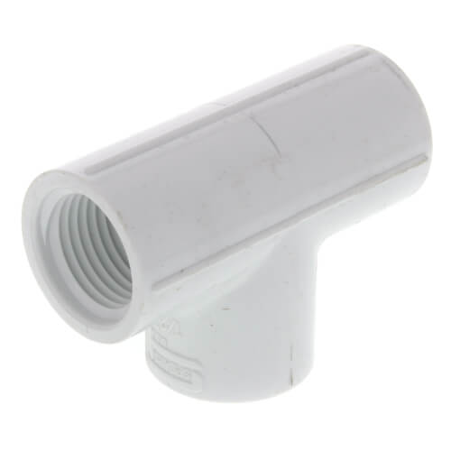 1/2" PVC Sch. 40 Threaded Tee (FIPT)