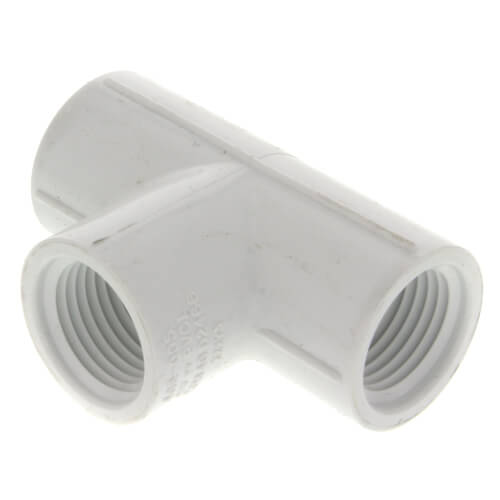 1/2" PVC Sch. 40 Threaded Tee (FIPT)