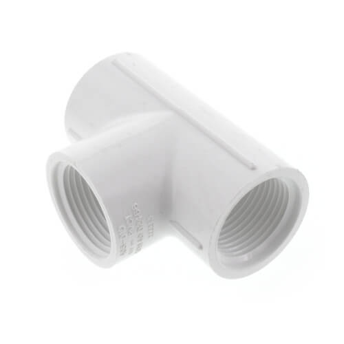 1" PVC Sch. 40 Threaded Tee (FIPT)
