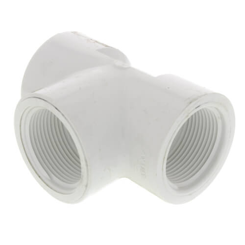 1-1/4" PVC Sch. 40 Threaded Tee (FIPT)
