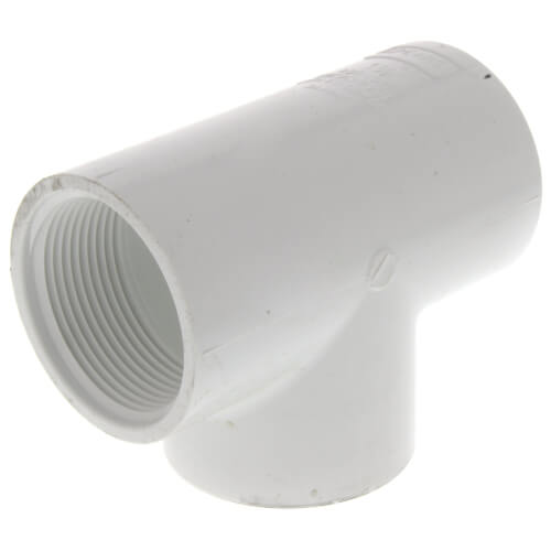 1-1/2" PVC Sch. 40 Threaded Tee (FIPT)