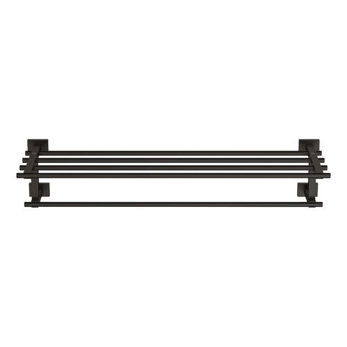Essentials Cube23-5/8" Multi-Towel Rack (Matte Black)