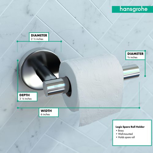 Logis Spare Roll Holder (Chrome), 40517000