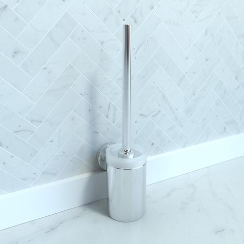 Logis Toilet Brush with Holder (Chrome), 40522000