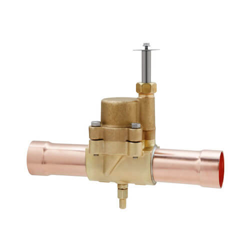 1-1/8" ODF ME35S190-HP Normally Closed Solenoid Valve Less Coil