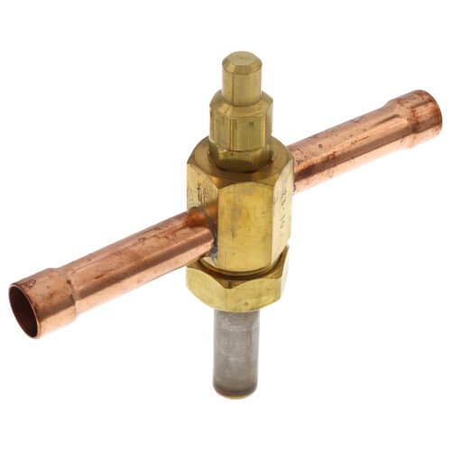 1/2" ODF ME6S140-HP Normally Closed Solenoid Valve Less Coil