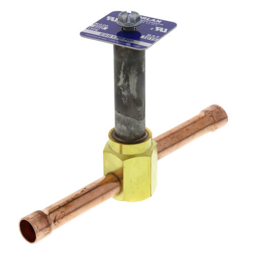 3/8" ODF E5S130-HP Normally Closed Solenoid Valve Less Coil