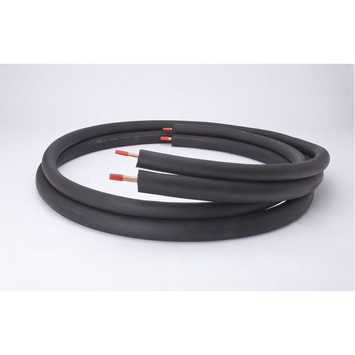 1/4" LL x 1/2" SL Mini Split Refrigerant Line Set x 3/8" Black Insulation (25 Ft.)