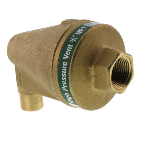 3/4" Commercially Rated Brass Vent
