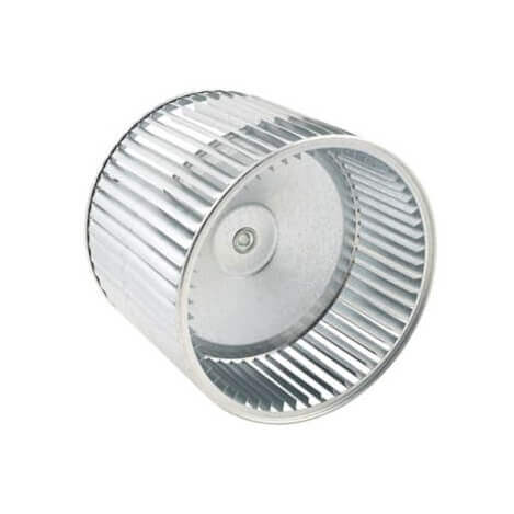 11" Dia 9" W Cw 1/2" Blower Wheel, 40F86