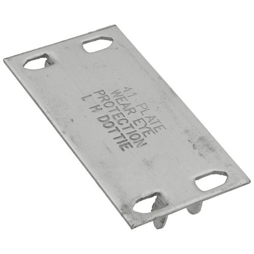 1-1/2" x 2-3/4" 16 Gauge Safety Plate (Pack of 100)