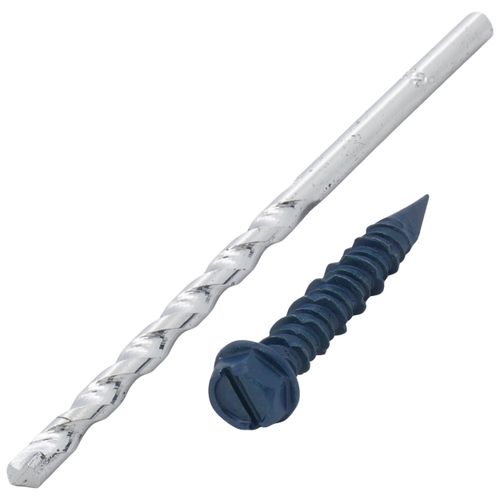 3/16" x 1-1/4" Hex Washer Concrete Screws (Box of 100)