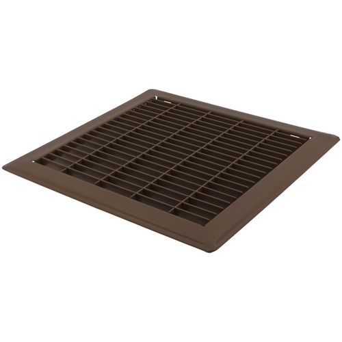 10" x 10" Floor Return Air Grille (Brown)