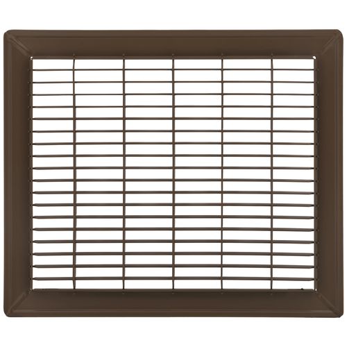 10" x 12" Floor Return Air Grille (Brown)