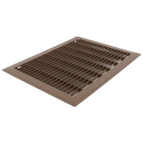 10" x 14" Floor Return Air Grille (Brown)