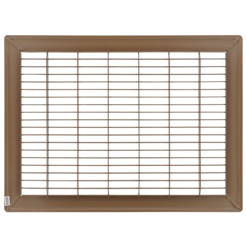 10" x 14" Floor Return Air Grille (Brown)
