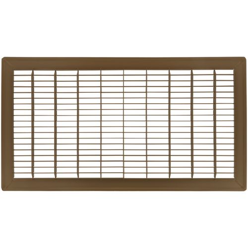 10" x 20" Floor Return Air Grille (Brown)