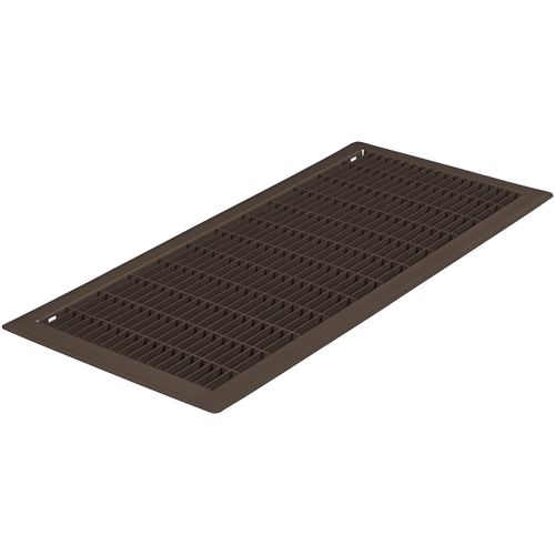 10" x 24" Floor Return Air Grille (Brown)