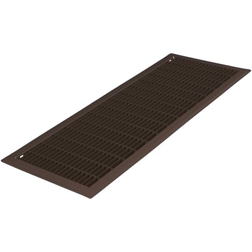 10" x 30" Floor Return Air Grille (Brown)