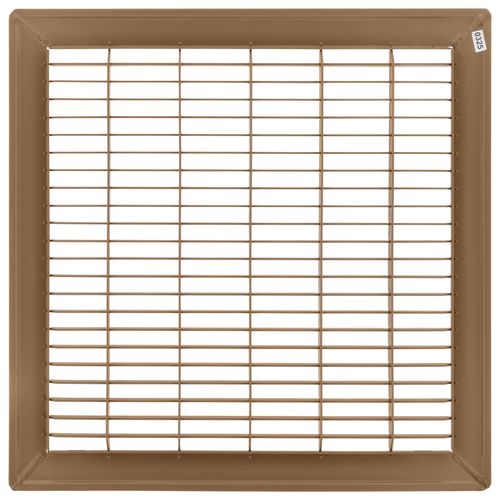 12" x 12" Floor Return Air Grille (Brown)