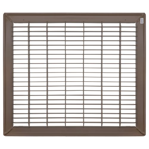 12" x 14" Floor Return Air Grille (Brown)